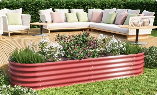 Raised garden beds
